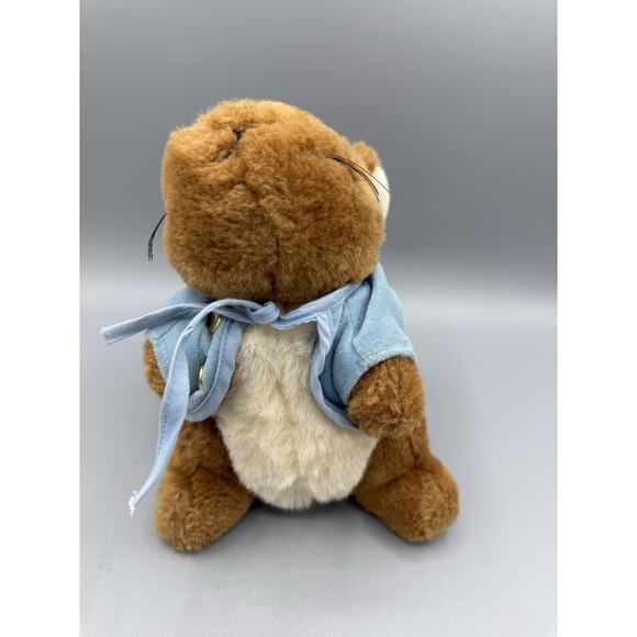 Eden Plush Bunny Rabbit Blue Jacket Peter Rabbit Style - Picture 2 of 7